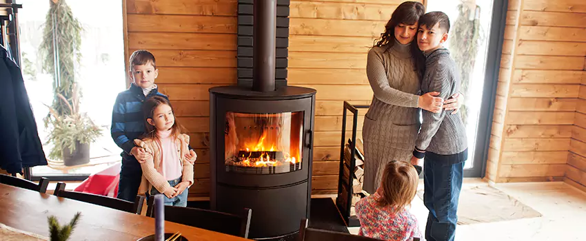 Morso Cast Iron Fireplace Insert Installation in Magna, Utah