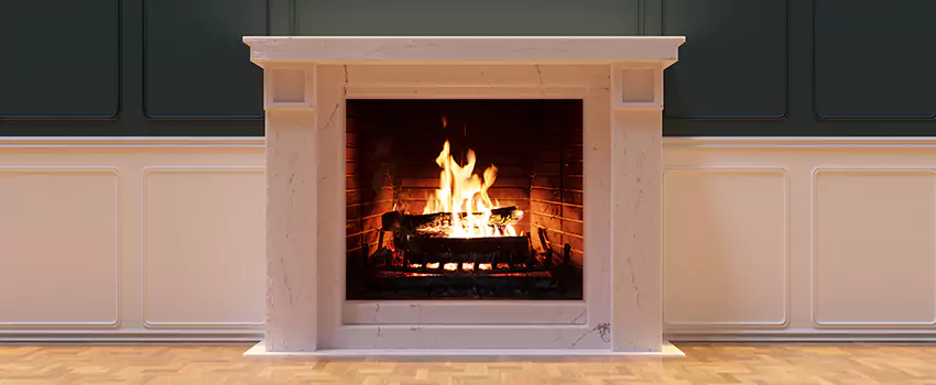 Open Flame Wood-Burning Fireplace Installation Services in Magna, Utah