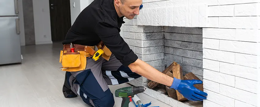 Fireplace Damaged Damper Frame Repair Services in Magna, Utah