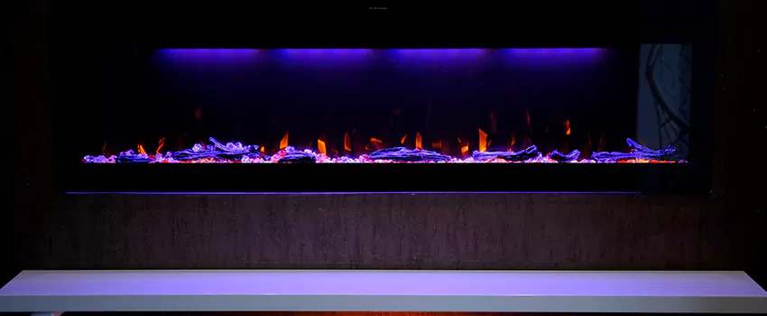 Dynamic Flame Color Fireplace Installation in Magna, UT
